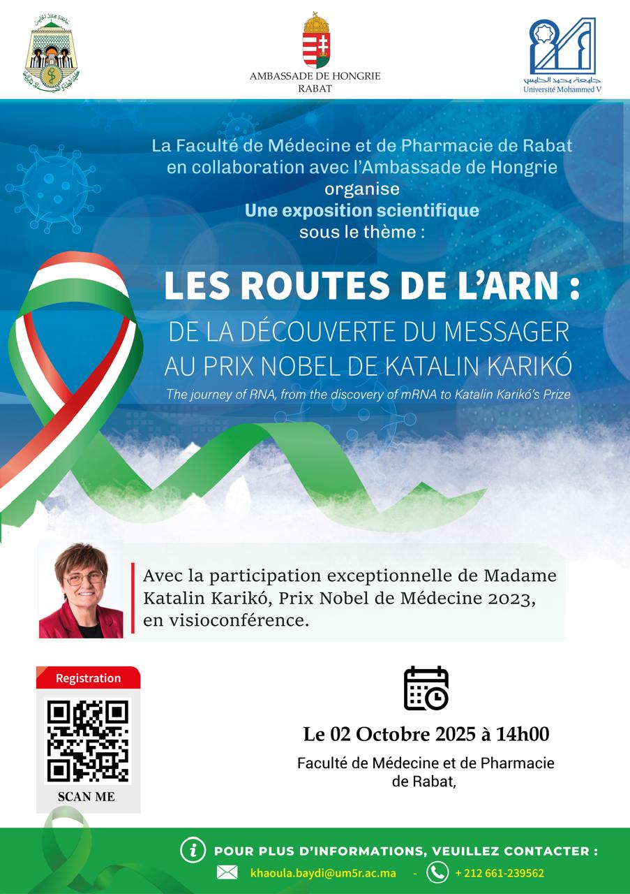 Mrs. Katalin Karikó: The journey of RNA, form the discovery of mRNA to the Nobel Prize